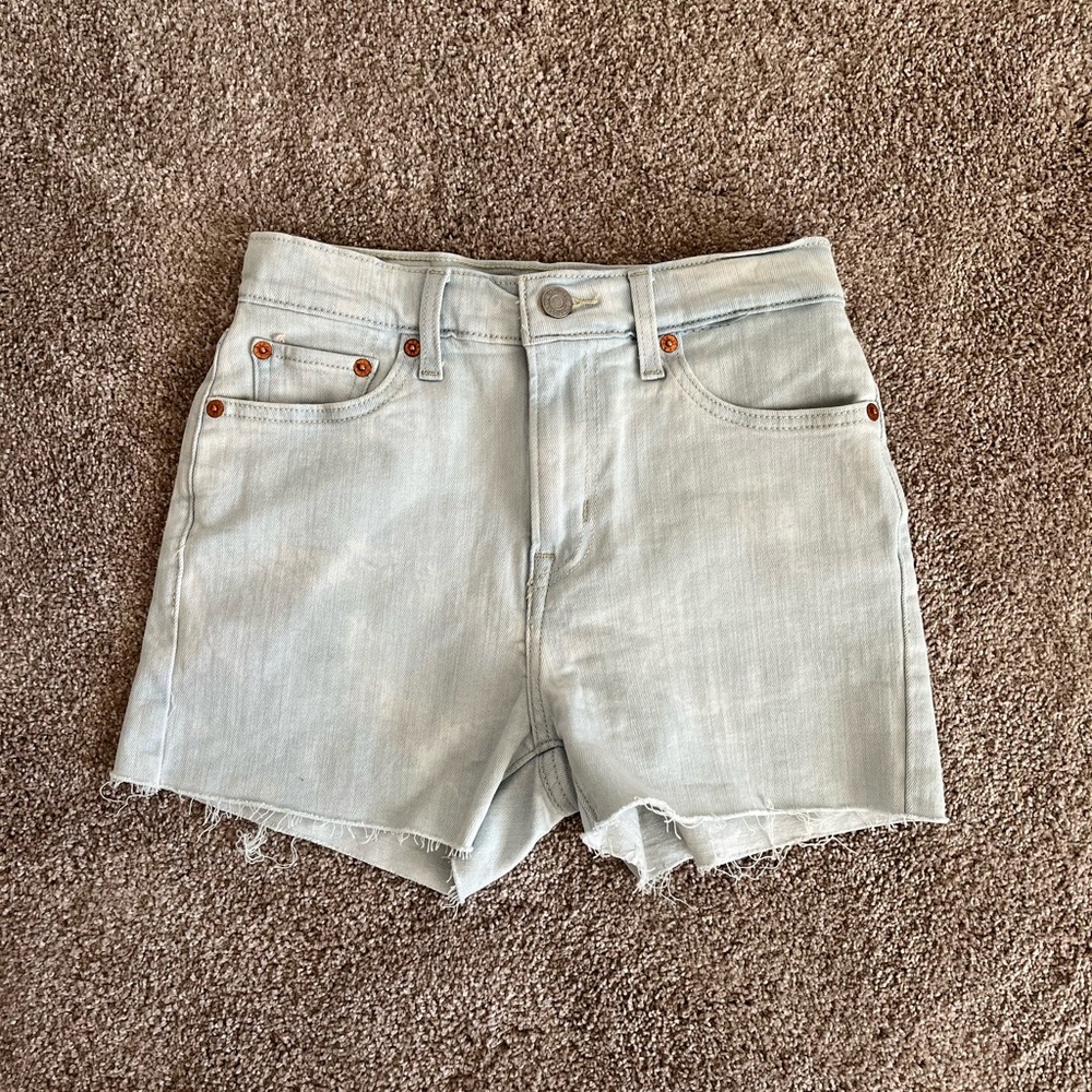 Levi’s high rise shorts